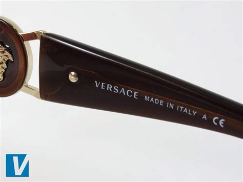 knock off versace wrap around sun glassees|How to spot fake Versace glasses and sunglasses .